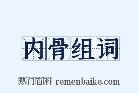 内骨组词是什么意思的图片